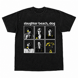 Band Portrait Grid Flower Accent LA 1805 Modern Baseball T-Shirts