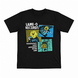 Lame-O Records Comic Panel LA 1805 Modern Baseball T-Shirts