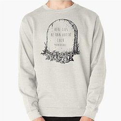 modern baseball tombstone Pullover Sweatshirt