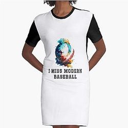 I miss modern baseball t-shirt Graphic T-Shirt Dress