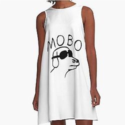 Modern Baseball Mobo A-Line Dress