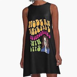 MODERN BASEBALL A-Line Dress