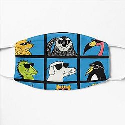 Modern Baseball - Animal Bunch  Flat Mask