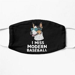 I Miss Modern Baseball Flat Mask