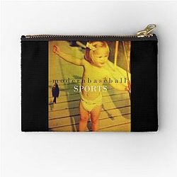 Modern Baseball Sports Zipper Pouch