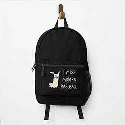 I Miss Modern Baseball Funny Dog Backpack