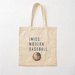 I Miss Modern Baseball Cotton Tote Bag