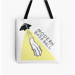 Modern Baseball UFO All Over Print Tote Bag