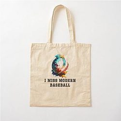 I miss modern baseball t-shirt Cotton Tote Bag