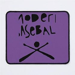 modern baseball 	 	 Mouse Pad
