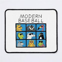 Modern Baseball  Animal Bunch Mouse Pad