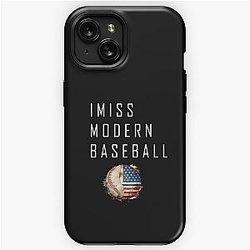 I Miss Modern Baseball iPhone Tough Case