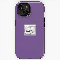 modern baseball dog 	 	 iPhone Tough Case