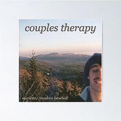 mariettamodern baseball - couples therapy Poster