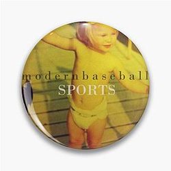 Modern Baseball Sports Pin