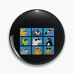 Modern Baseball - Animal Bunch  Pin