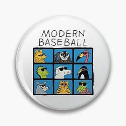 Modern Baseball  Animal Bunch Pin