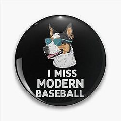 I Miss Modern Baseball Pin