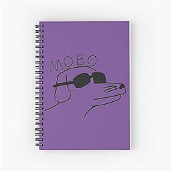 Modern baseball Flag 	 	 Spiral Notebook