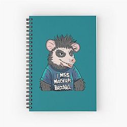 I Miss Modern Baseball Spiral Notebook