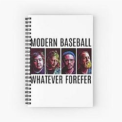 Modern Baseball Classic Spiral Notebook