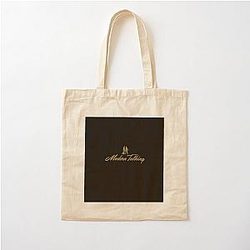 Modern talking Chiffon Top Cotton Tote Bag