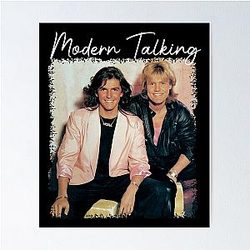 Vintage Love Modern Talking Gift Poster