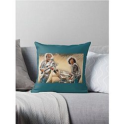 Modern Talking Throw Pillow