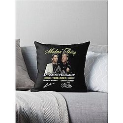Vintage Modern Talking Anniversary Gift Throw Pillow