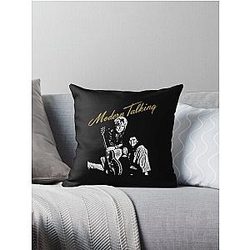 The Original Modern Talking Merchant Throw Pillow