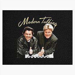 Retro Love Rock Modern Talking Fan Art Jigsaw Puzzle
