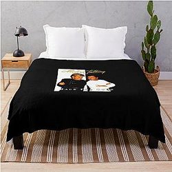 Retro Love Modern Talking Music Throw Blanket