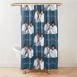 Modern Talking Classic Shower Curtain