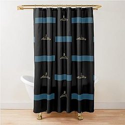 Modern talking Chiffon Top Shower Curtain