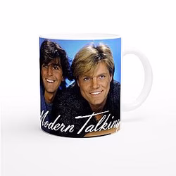 80s vintage DTNk2304 Modern Talking Mugs