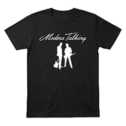 Silhouette Script Logo LA 3004 Modern Talking T-Shirts