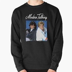 Retro Music Gift For Modern Talking Love Fans Pullover Sweatshirt