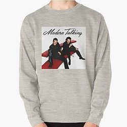 Retro Modern Talking Classic Music Gift for Fans Pullover Sweatshirt