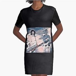 Modern Talking Graphic T-Shirt Dress
