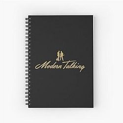modern talking Classic Spiral Notebook