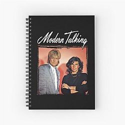 Retro Modern Talking Special Design Spiral Notebook