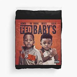 Moneybagg Yo - Fed Baby's Album 2017 Duvet Cover