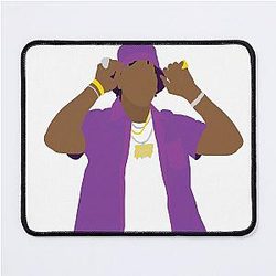 Minimal Moneybagg Yo Mouse Pad