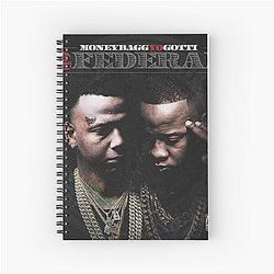 Moneybagg Yo - 2 Federal 2016 Spiral Notebook