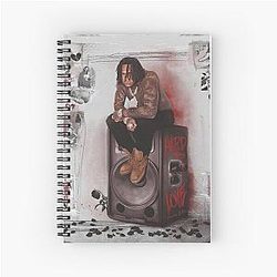Moneybagg Yo - Hard to Love album 2023 Spiral Notebook