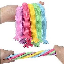 2 Pieces Random Unicorn Monkey Noodle Fidget Toy For Stress Relief