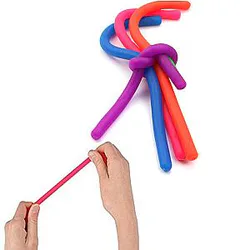 4pcs Monkey Noodles Decompression Toy Decompression Toy Sensory Fidget Stress Stretchy String Toy For Kids And Adults Gift