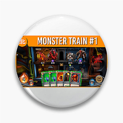 Monster Train Roguelike Aesthetic Monster Train Pins