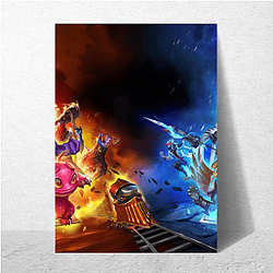 Monster Train Infernal Style Monster Train Posters