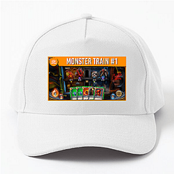 Monster Train Roguelike Aesthetic Monster Train Hats & Caps